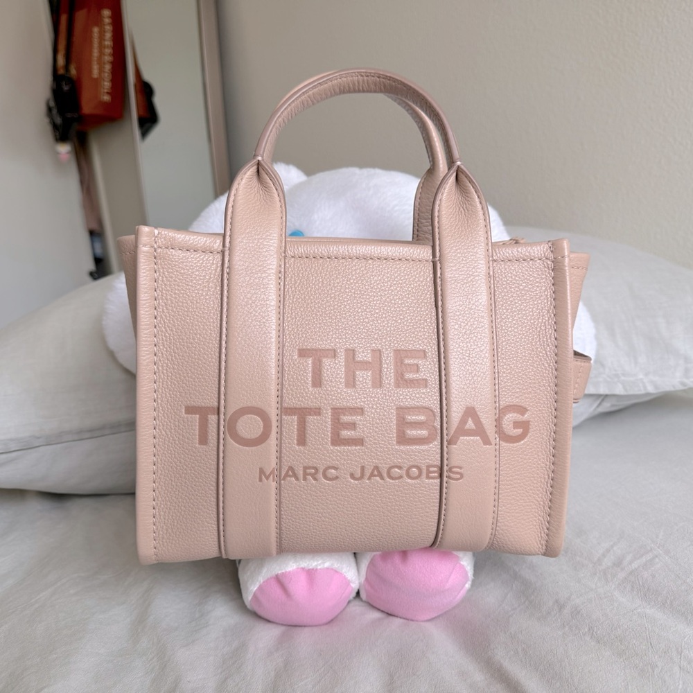 Marc Jacobs Small Leather Tote - Rose Dust
